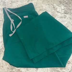 Figs Hunter Green Livingston Scrub Pants